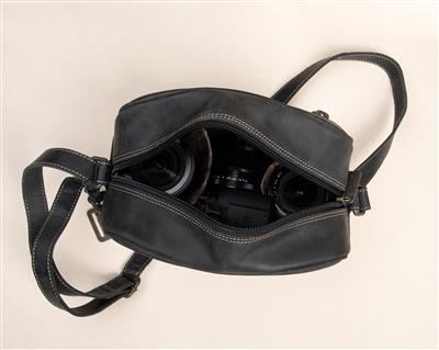 Leder Tasche Trafalgar Compact vintage black