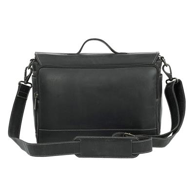 Leder Tasche Trafalgar Attaché vintage black