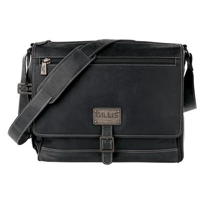 Leather Street-Messenger-Bag Trafalgar vintage bk
