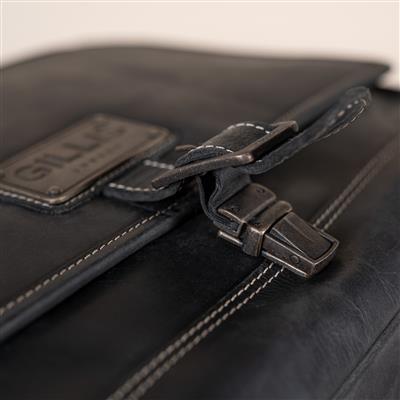 Leather Street-Messenger-Bag Trafalgar vintage bk