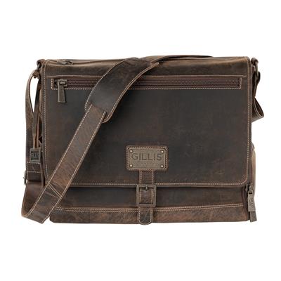Leather Street-Messenger-Bag Trafalgar vintage br