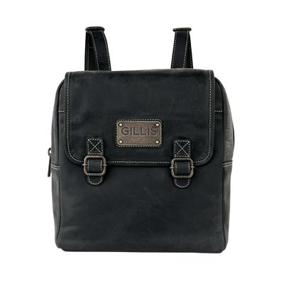 Leather Backpack Trafalgar Knapsack vintage black