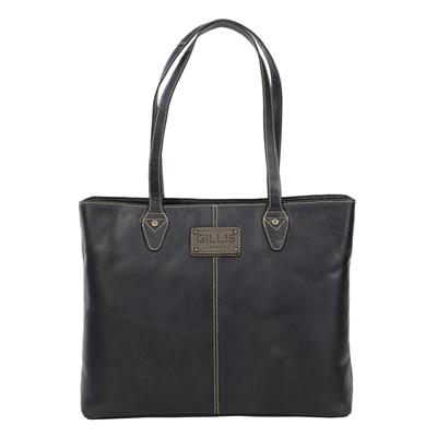 Leder Shopper Trafalgar vintage black