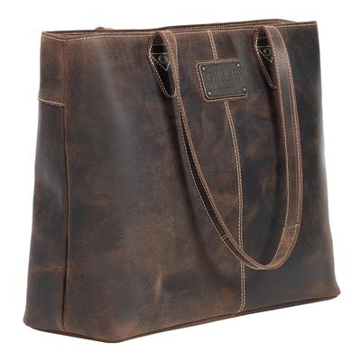 Leather Shopper Trafalgar vintage brown