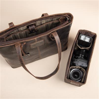 Leder Shopper Trafalgar vintage brown