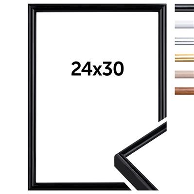  24x30 Picture Frame White - Wood 24x30 Poster Frame 24x30 Frame  Glass Gallery Wall