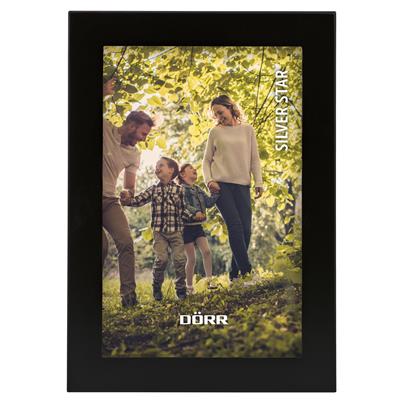 Silver Star Metal Frame 13x18 black