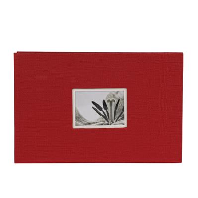 Book Album UniTex 19x14 cm screwed red