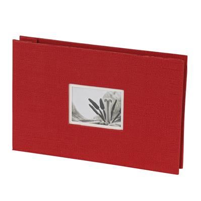 Book Album UniTex 19x14 cm screwed red