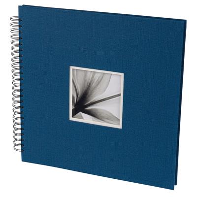 Spiral Album UniTex 34x34 cm blue
