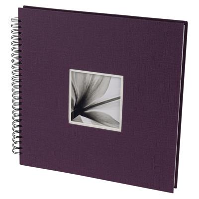 Spiral Album UniTex 34x34 cm purple