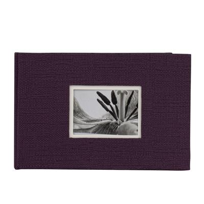 Slip-In Hardcover Album 40 UniTex 10x15 cm purple