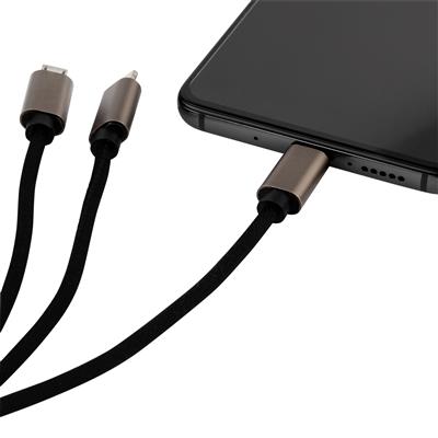 USB Charging Cable 3-in-1 35 cm