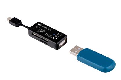 USB2.0 OTG Lesegerät Micro USB für SD/Micro SD