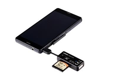 USB2.0 OTG Lesegerät Micro USB für SD/Micro SD