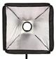 Square Softbox Kit SBK-50S 50x50cm für Sys.blitze