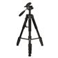 Aluminium tripod HD-175 black with monopod