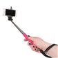 Selfie Monopod SF-108 w. Smartphone holder pink