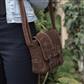 Leder Tasche Kapstadt small vintage brown