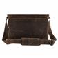 Leather Messenger Bag Trafalgar vintage brown