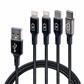 Data cable USB-C + Charging cable Lightning 4-in-1