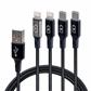 Data cable Lightning + Charging cable USB-C 4-in-1