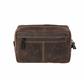 Wellington Toiletry Bag small vintage brown